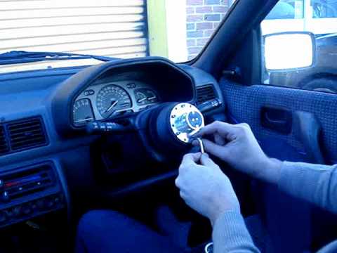 how to snap steering lock