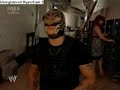 Rey Misterio jugando con el Duende Irlandes