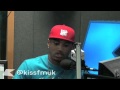 Trey Songz meets AJ at KISS FM (UK)