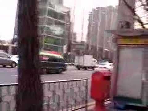 空港鉄道A'REXに夜の光化門/KEN3TV in Korea08 3/27_1