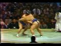 昭和59年夏場所10日目　北の湖 対 旭富士