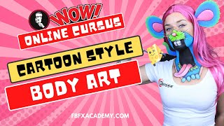 FBFX Academy Starterkit "Cartoon Style Body Art" FBFX Academy Starterkit "Cartoon Style Body Art"