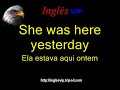 verbo to be - passado - frases afirmativas