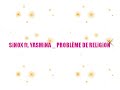 SiNOX ft. YASMiNA - PROBLÈME DE RELiGiON x\ SiNOX ft. YASMiNA - PROBLÈME DE RELiGiON x\