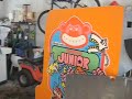 here's a video of my new donkey kong jr. junior arcade machine cabinet! sweet!