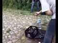 Wasserrakete G15 FT06: Angeschrägt