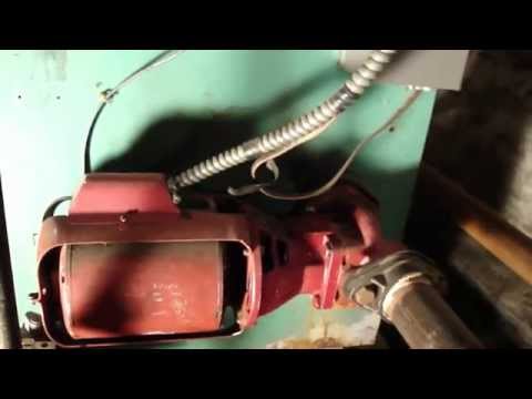 how to oil b&g pump