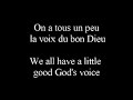Celine - Album 1 Track 1 - La voix du bon Dieu
