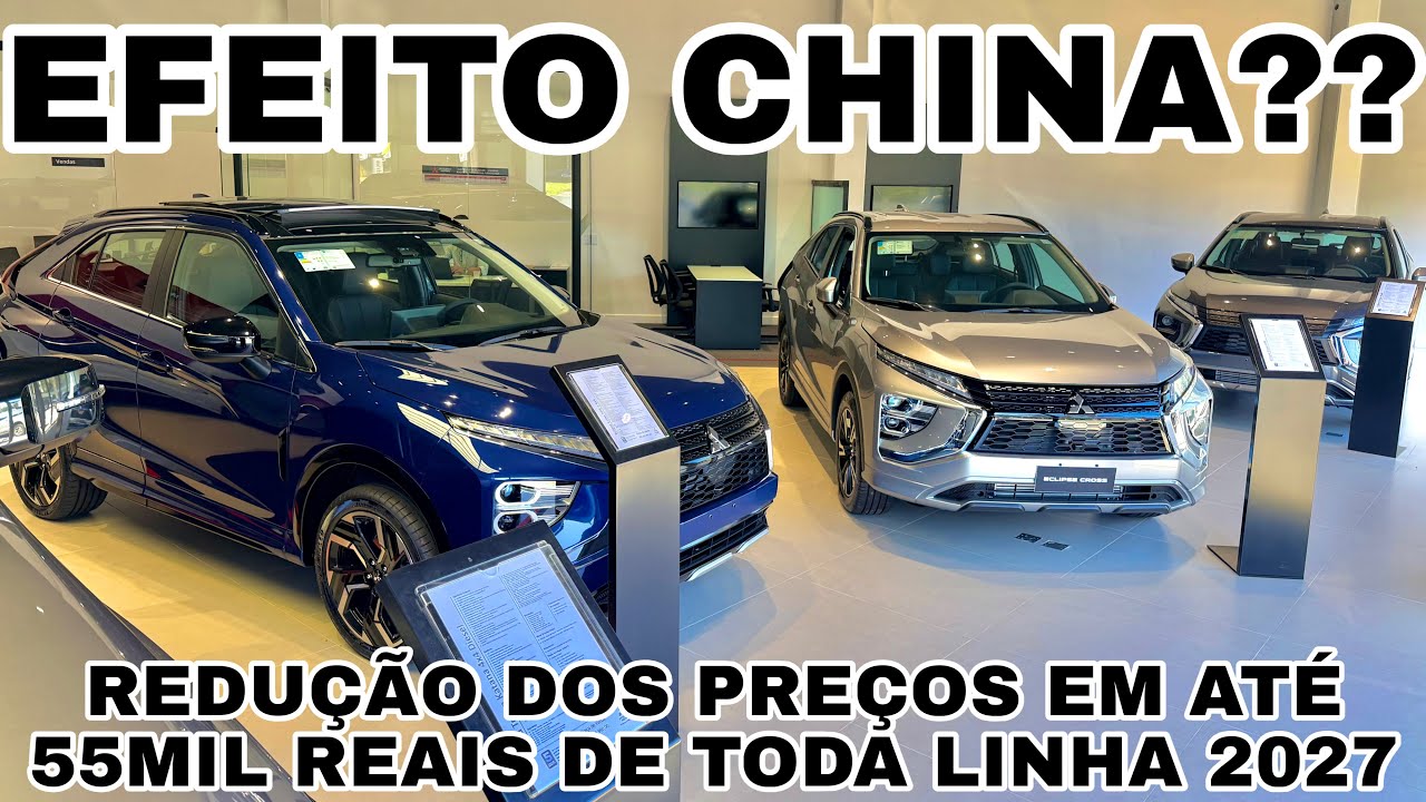 TODOS OS CARROS DA MITSUBISHI E SEUS PREÇOS ATUALIZADOS EM JULHO DE 2026 | AGORA VALE A PENA??