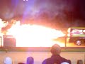 jet van on fire