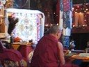 Chanting at Tibetan Temple, Manali, India