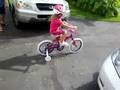 Alexis first two wheel spin