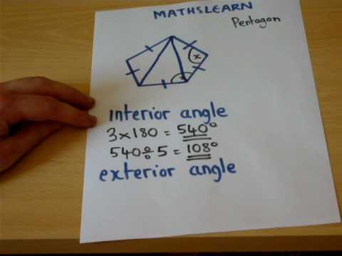 how to measure exterior angles