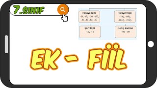 Ek - Fiil / Güncel Konu Anlatımı 📙 7Sınıf 