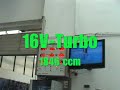 ame racing 1047ps vw polo1 16v turbo dyno run