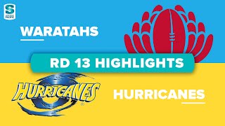 Waratahs v Hurricanes Rd.13 2022 Super rugby Pacific video highlights