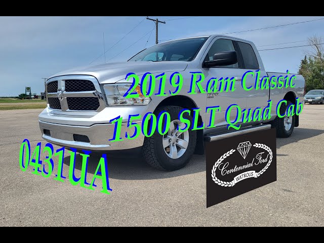 2019 RAM 1500 Classic SLT 4x4 Quad Cab 6'4 in Cars & Trucks in Saskatoon