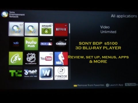 how to update sony blu ray player