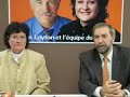 Thomas Mulcair et/and Françoise Boivin Thomas Mulcair et/and Françoise Boivin
