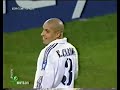 Roberto Carlos vs Jan Koller