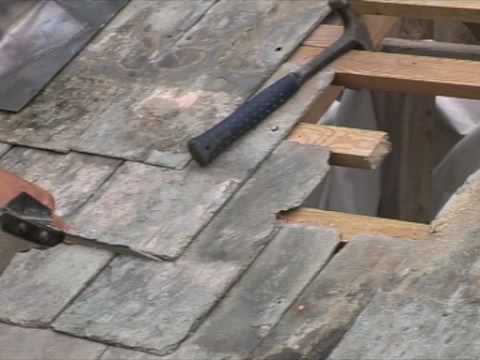how to vent a slate roof