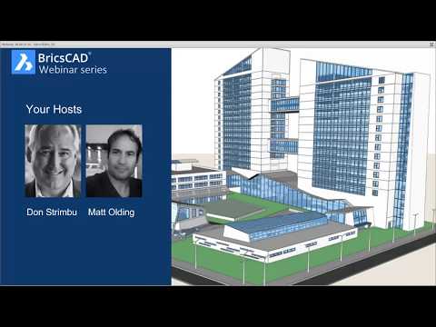 BricsCAD in 20 minutes demo - Webinar
