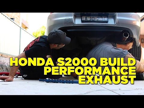 Honda S2000 Build – Exhaust Install