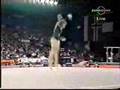 Yelena Piskun - 1993 Worlds EF - Floor Exercise