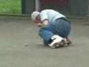 Romperte los dientes con patines