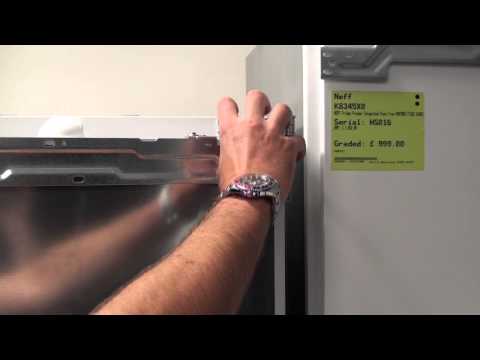 how to adjust integrated fridge door