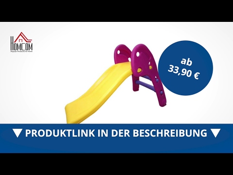 Homcom Kinderrutsche Spielzeug Slide Gartenrutsche Babyrutsche - direkt kaufen!