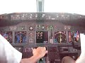 Pacific Blue Cockpit Landing Auckland-Wellington