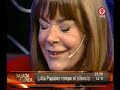Lidia Papaleo con Victor Hugo , en bajada de linea (2)