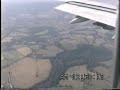 Approaching London Gatwick airport