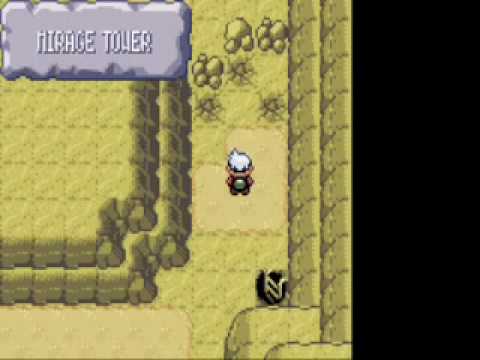 how to mirage tower pokemon emerald