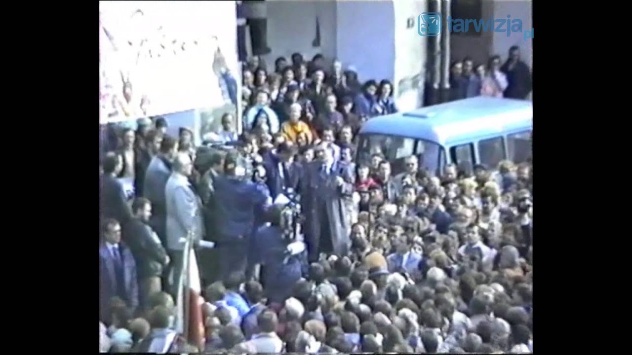 RETRO TARNÓW. Niezwykła relacja z wizyty Lecha Wałęsy w Tarnowie w 1990 roku