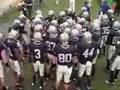 Purdue Football Team Huddle