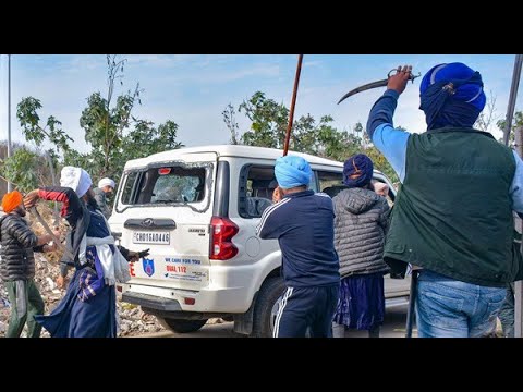 Why Clashes between Punjab protesters and police at Chandigarh border