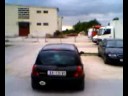 Vault over Renault CLio