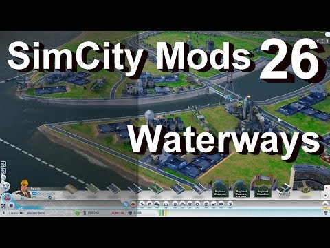 Waterways - SimCity Mods - Coastlines & Waterways Tools - Create Rivers, Ferries and Docks Anywhere. SimCity Mods complete series playlist ▻ https://www.youtube.com/play...