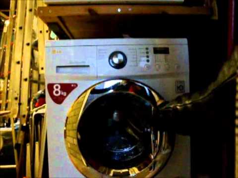 how to open lg washing machine door