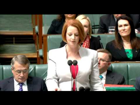 Julia Gillard: Introduction of the first Clean Energy Bill to Parliament
