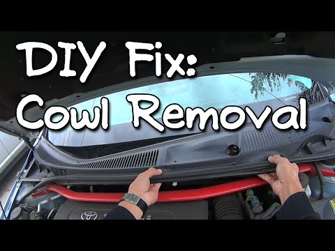 how to remove scion tc vent