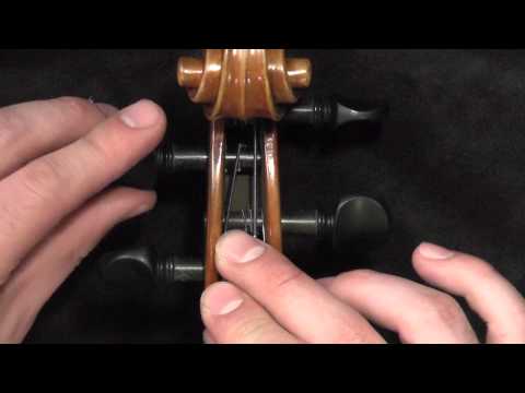 how to change violin strings