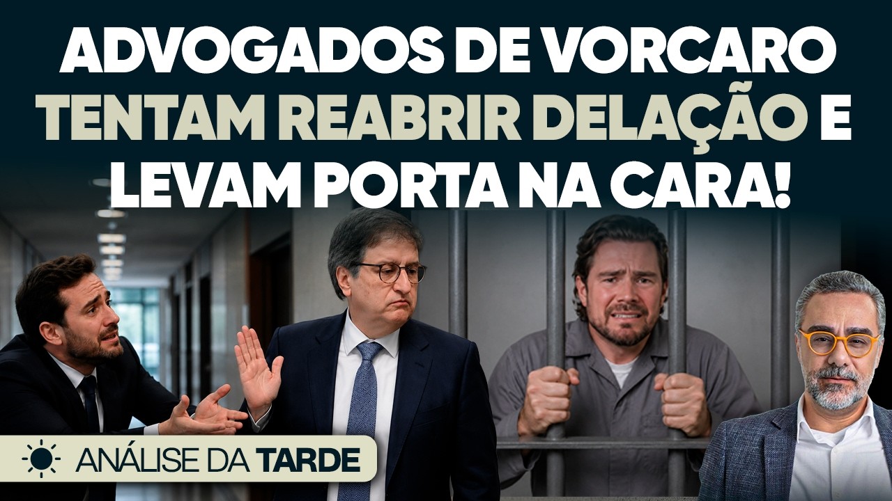🚨 Vorcaro Implora Para Reabrir Delação e Leva Porta na Cara: Veja!