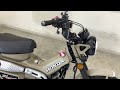 ホンダ CT125 ハンターカブ CT125ハンターカブ 2020年モデル GIVI製リアBOX付き