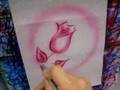 Airbrushing practice session, testing my hat cam out...