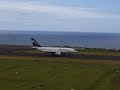A310 landing at Ponta Delgada