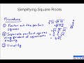 A19 Perfect Square Method A19 Perfect Square Method