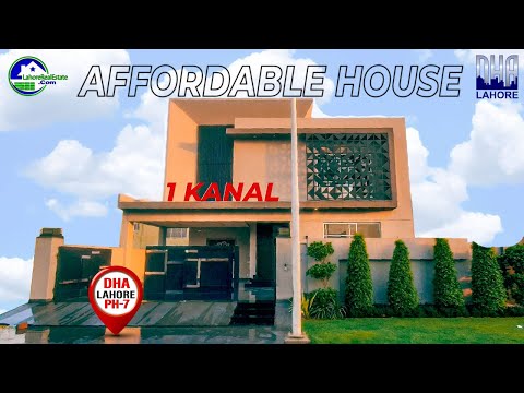 Modern 1 Kanal House for Sale in DHA Lahore Phase 7 | Affordable Luxury Home